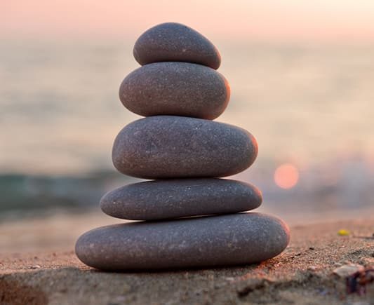 Zen Stones at Sunset — Enduring Power of Attorney in Wyong NSW